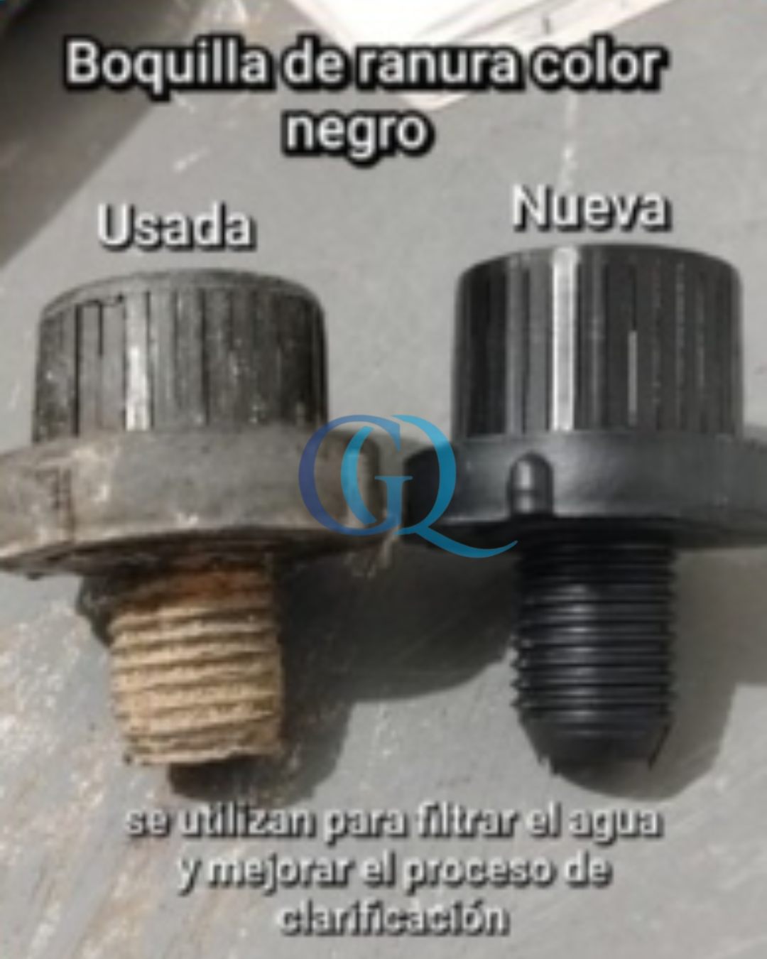 Boquillas ranuradas para filtros de agua