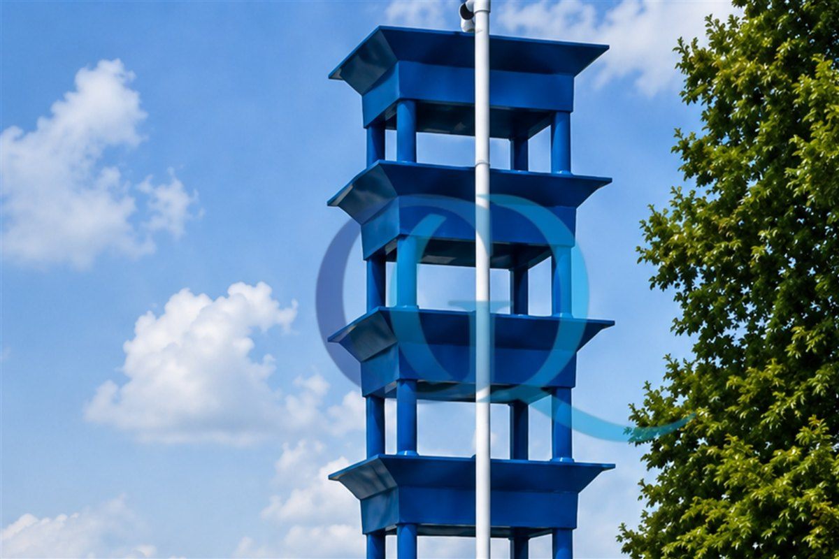 Torre de aireación de bandejas para tratamiento de agua