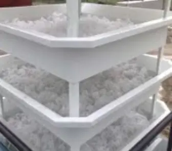Torre de aireación para tratamiento de agua